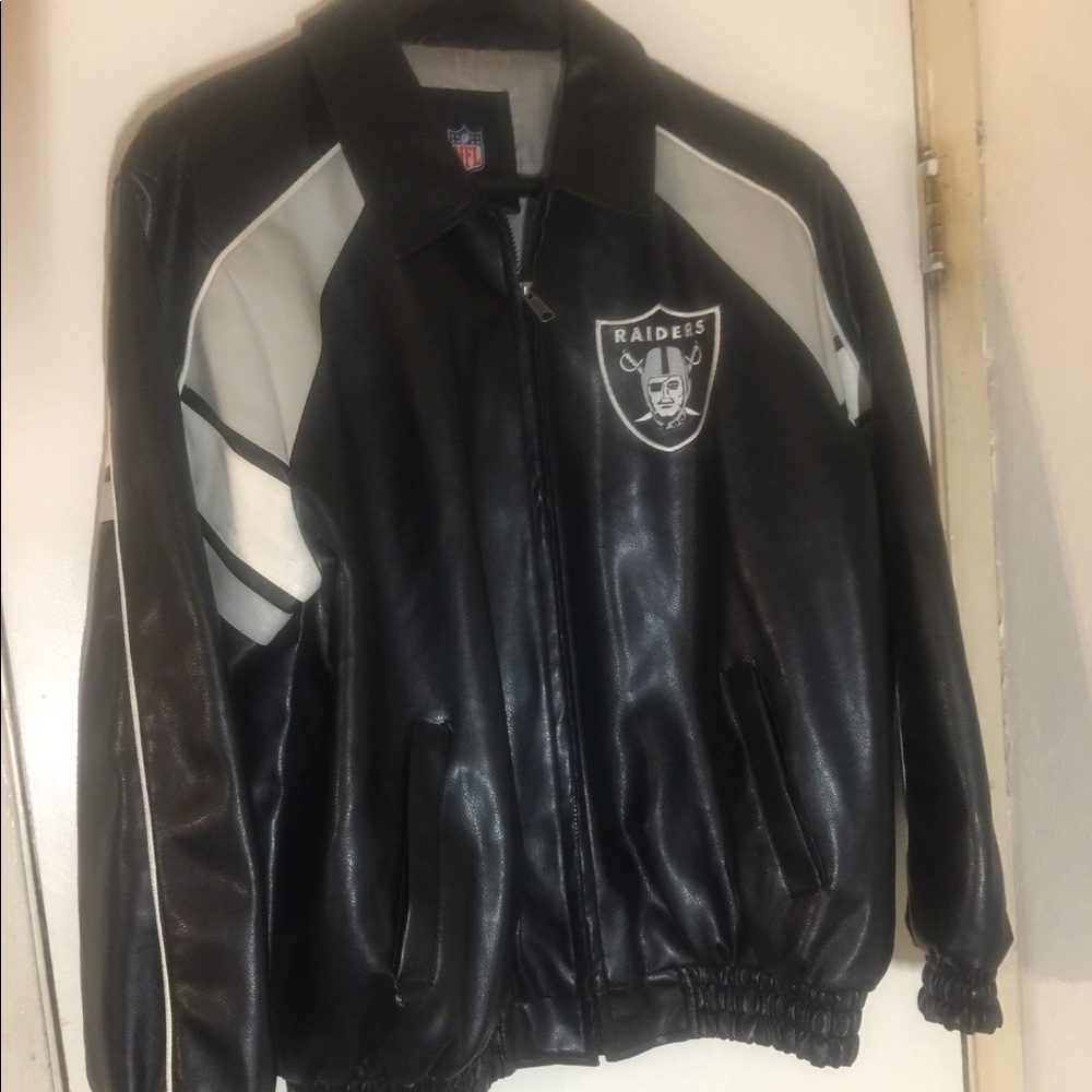 Leather Raider Jacket XL